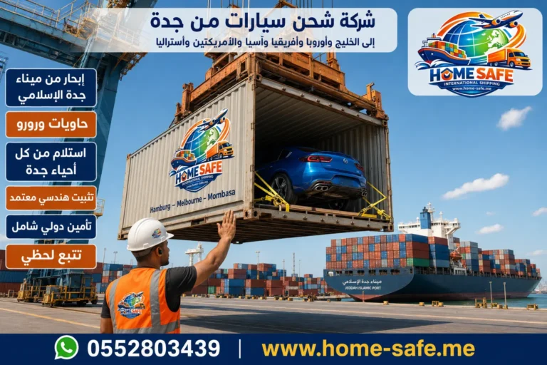 شركة شحن سيارات من جدة | هوم سيف – الى الخليج وأوروبا وأفريقيا وآسيا والأمريكتين وأستراليا