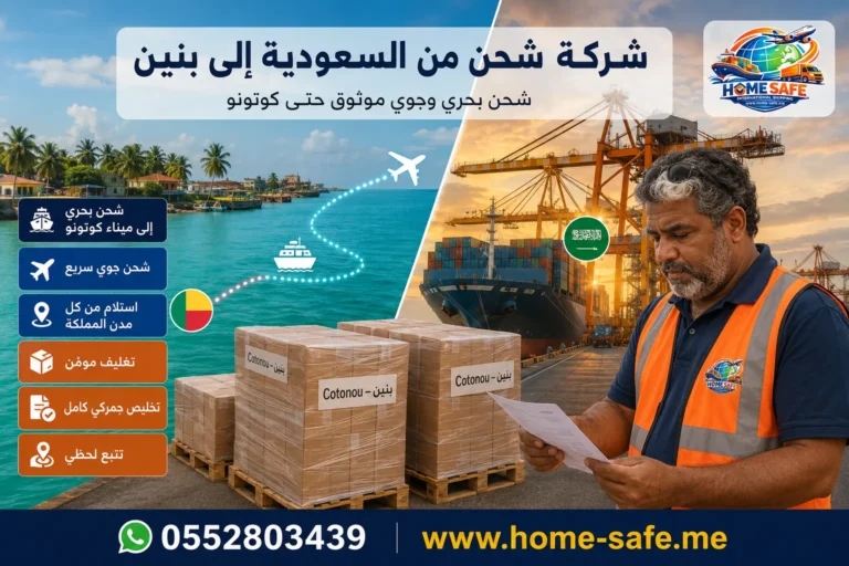 شركة شحن من السعودية الى بنين | هوم سيف – شحن سيارات وبضائع الى ميناء كوتونو