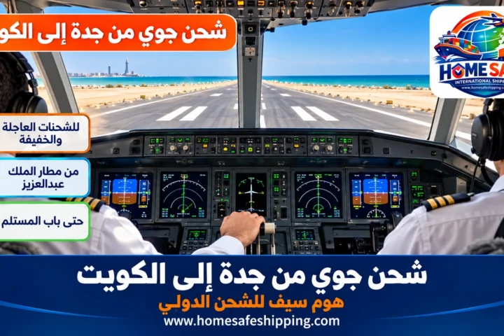 شحن جوي من جدة إلى الكويت