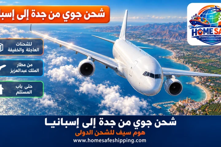 شحن جوي من جدة إلى إسبانيا