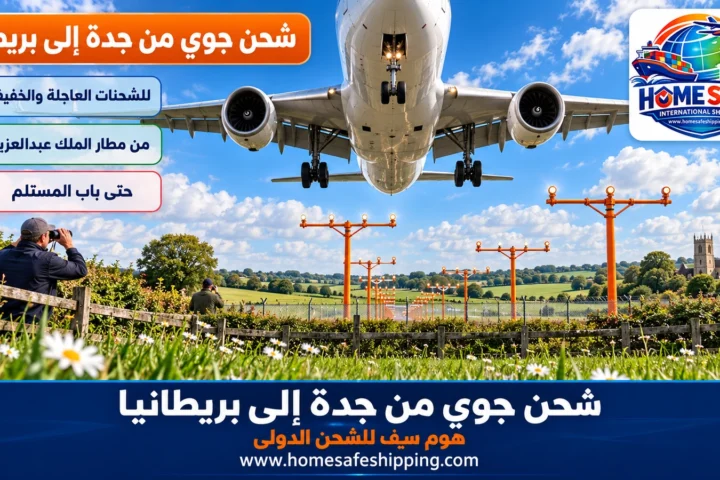 شحن جوي من جدة إلى بريطانيا