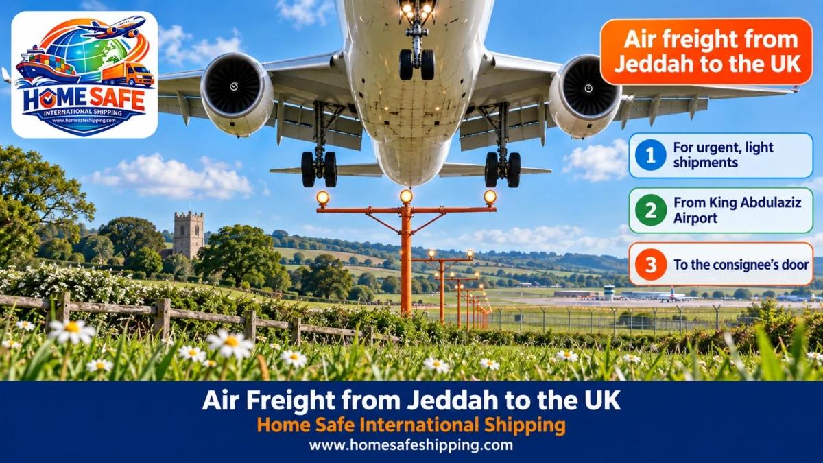 Air Freight from Jeddah to the UK