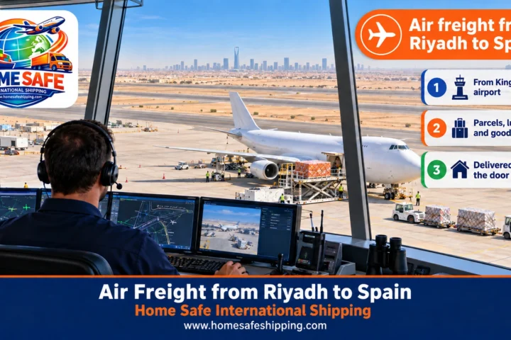 Air Freight from Riyadh to Spain