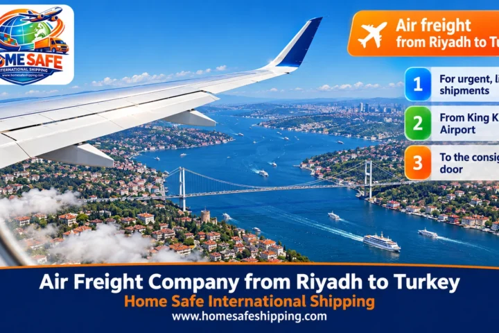 Air Freight Company from Riyadh to Turkey