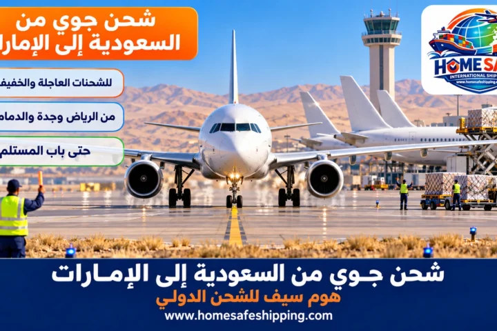 شحن جوي من السعودية إلى الإمارات