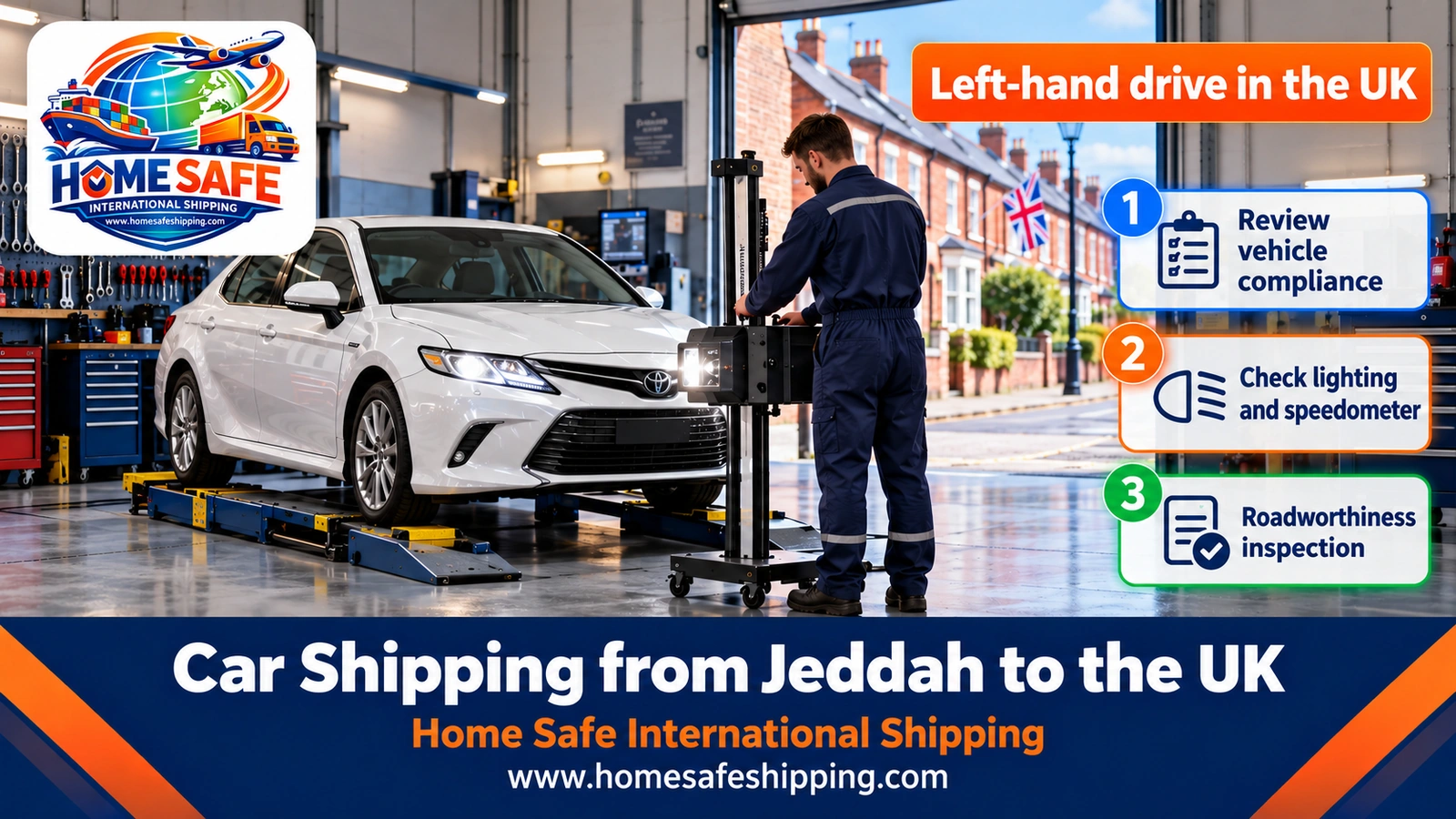 Registering a left-hand-drive car in the UK