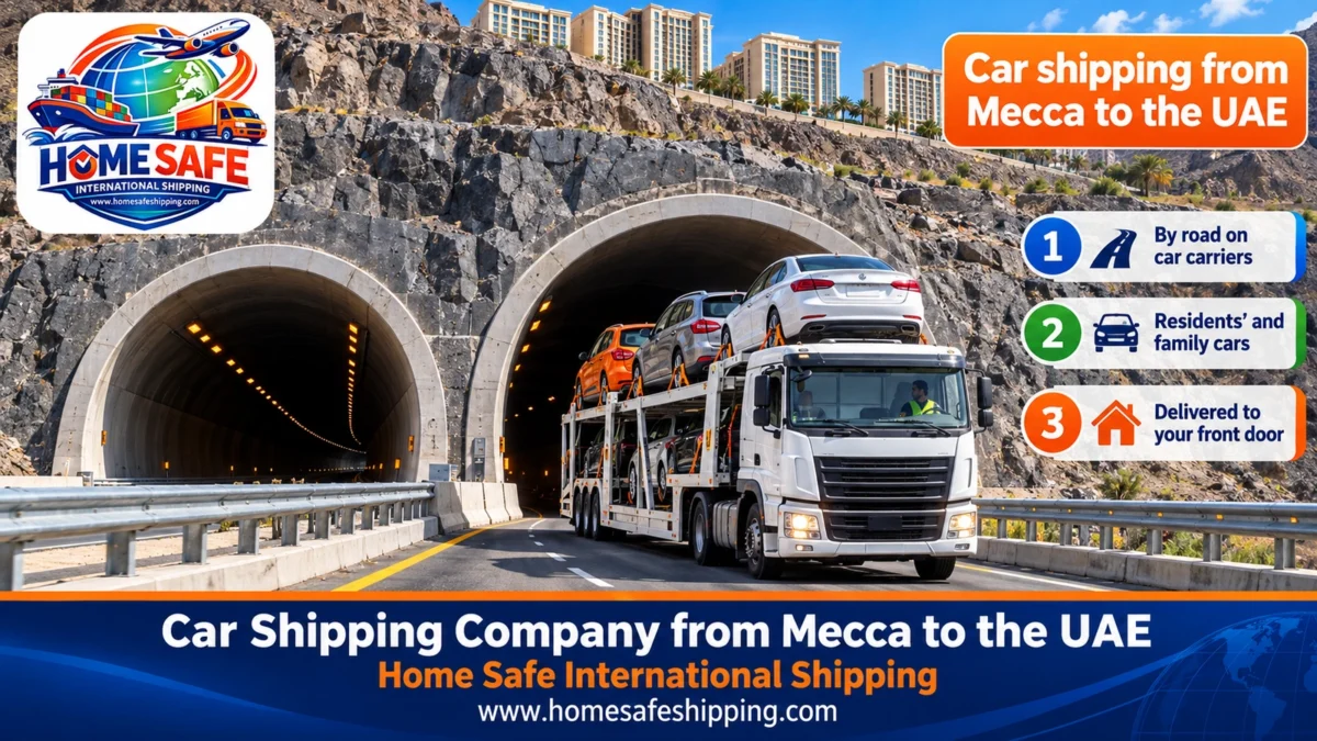 Car Shipping Company from Mecca to the UAE