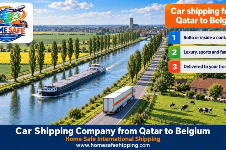 Car Shipping Company from Qatar to Belgium