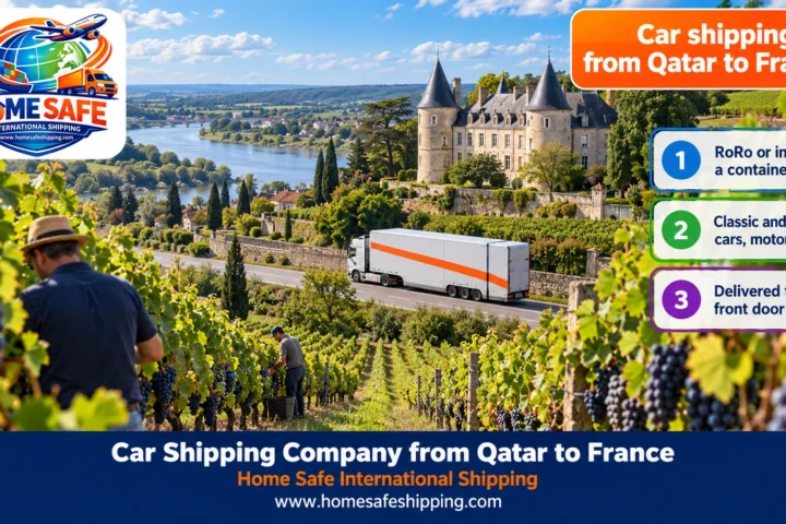 Car Shipping Company from Qatar to France