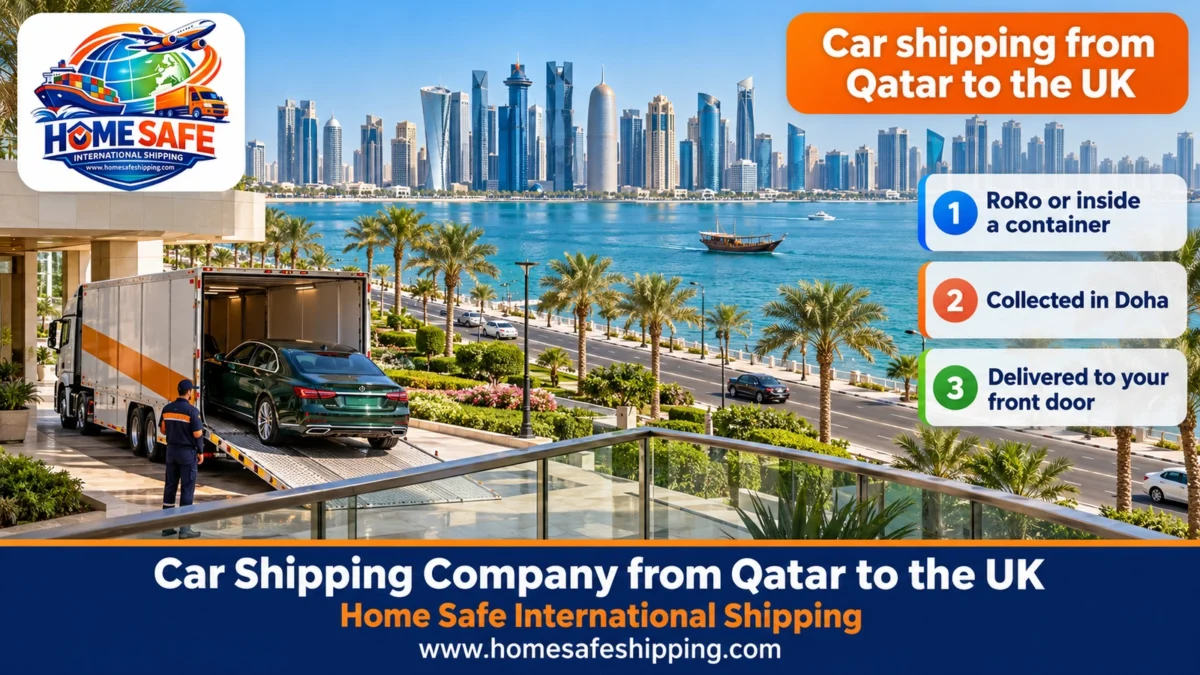 Car Shipping Company from Qatar to the UK