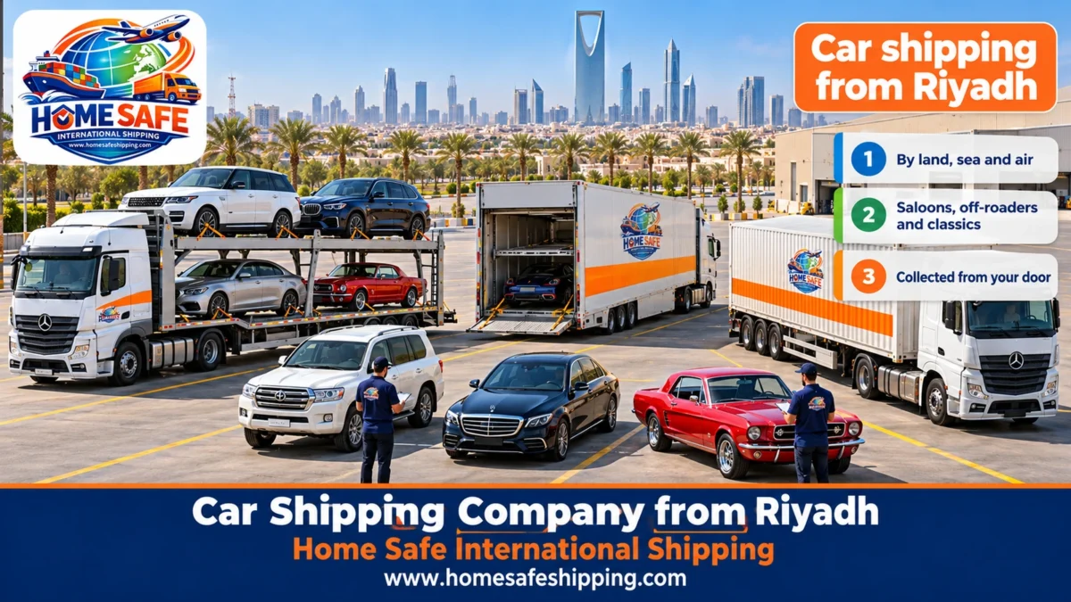 Car Shipping Company from Riyadh