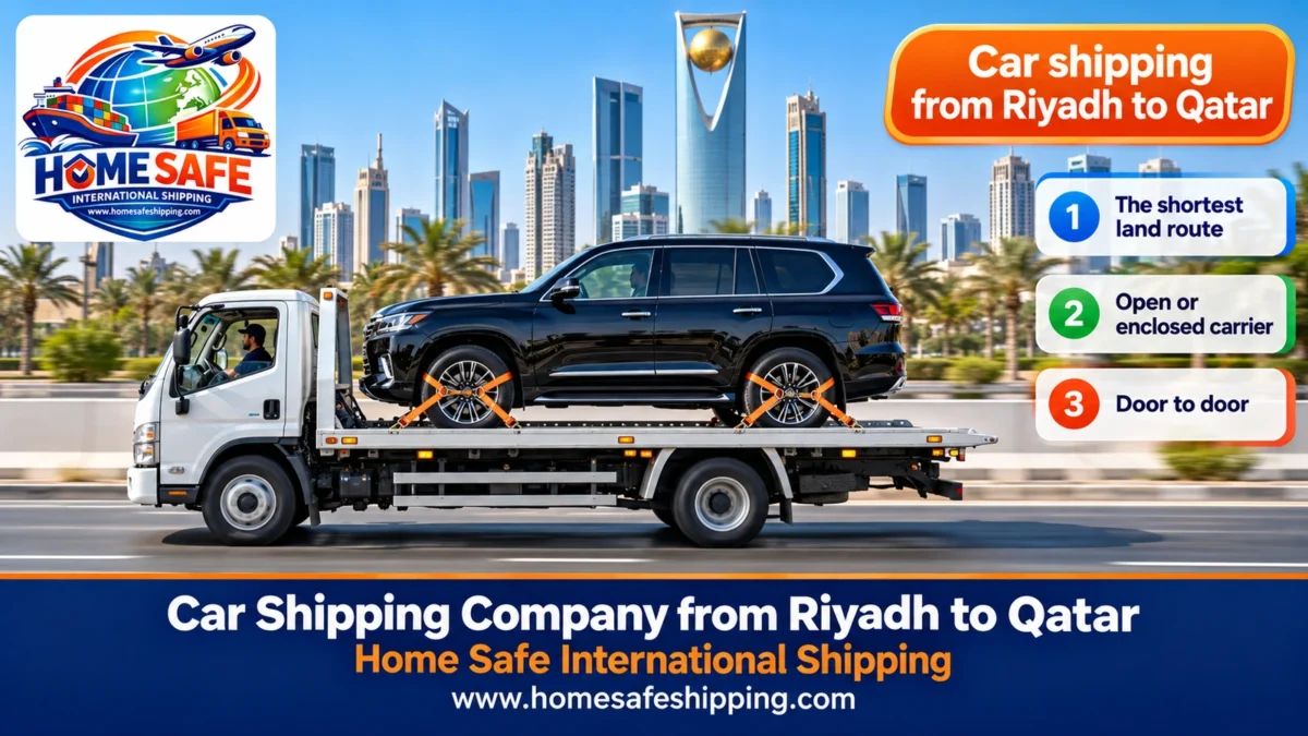 Car Shipping Company from Riyadh to Qatar