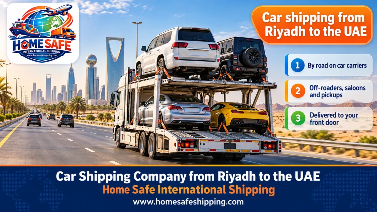 Car Shipping Company from Riyadh to the UAE