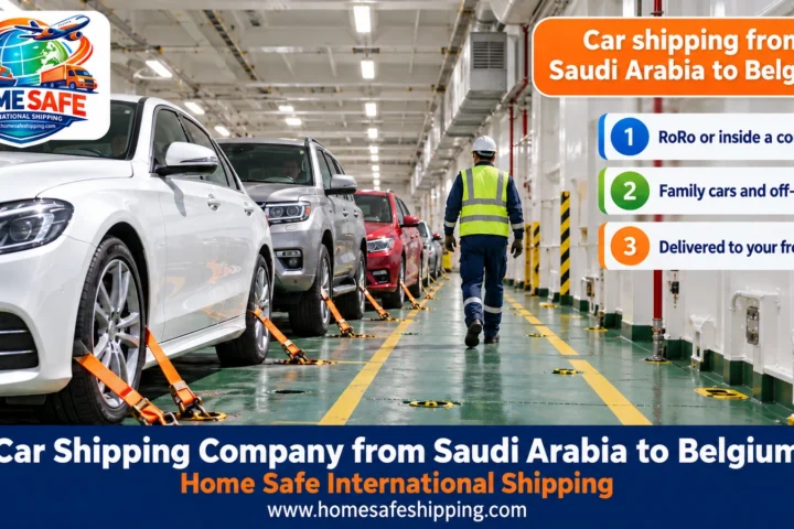 Car Shipping Company from Saudi Arabia to Belgium