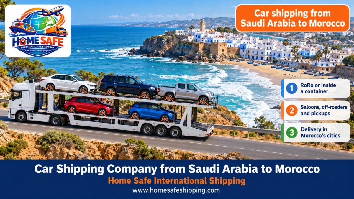 Car Shipping Company from Saudi Arabia to Morocco