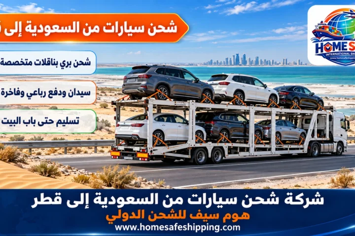 شركة شحن سيارات من السعودية إلى قطر