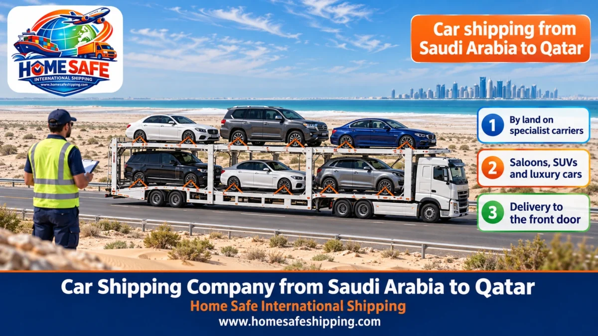 Car Shipping Company from Saudi Arabia to Qatar