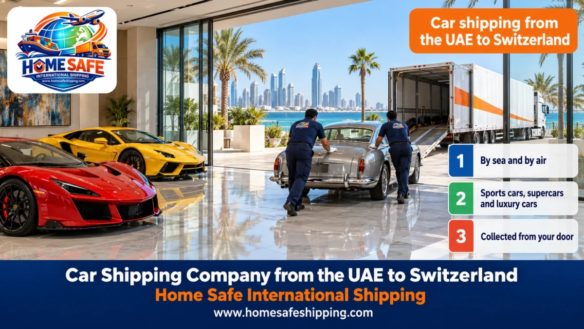 Car Shipping Company from the UAE to Switzerland