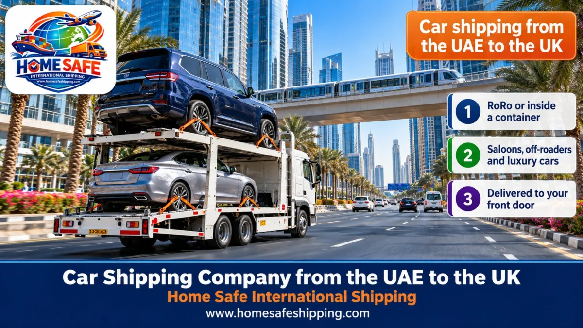 Car Shipping Company from the UAE to the UK