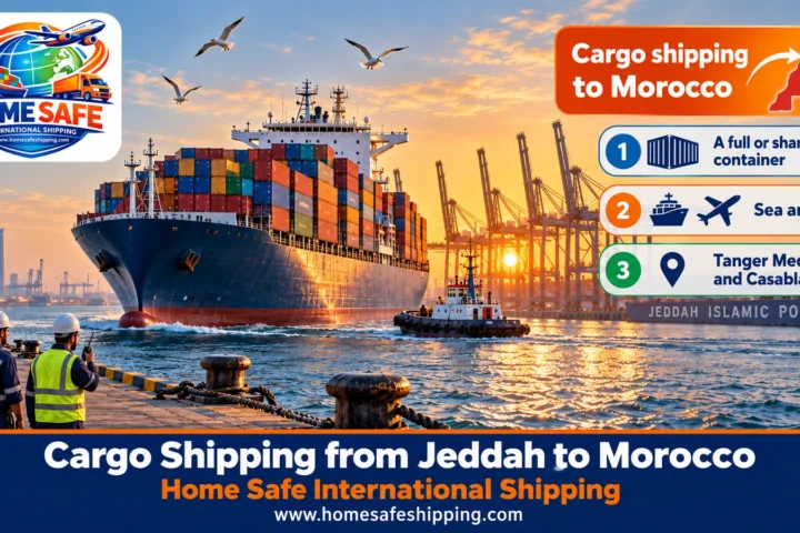 Cargo shipping from Jeddah to Morocco by sea