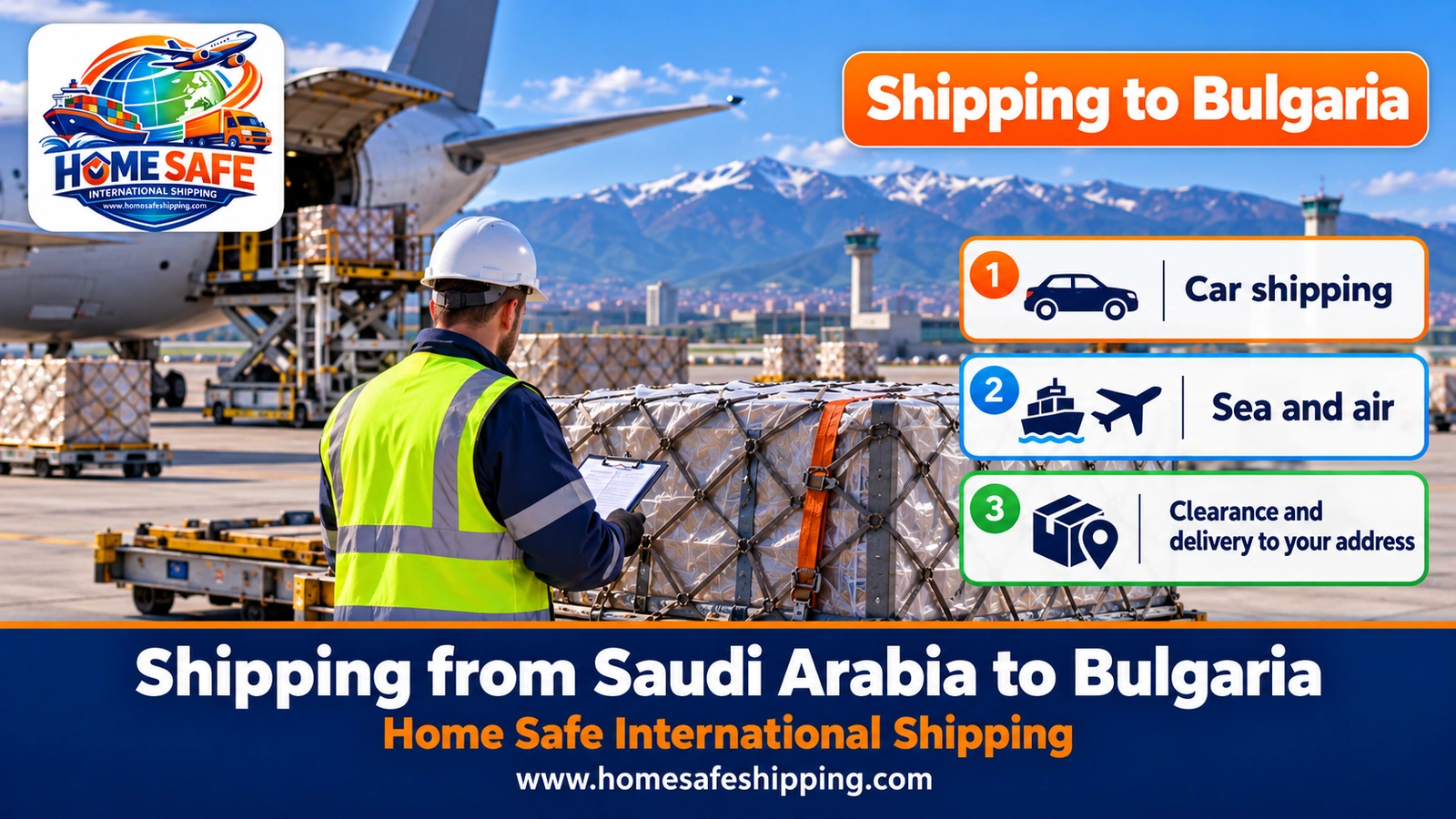 Shipping from Saudi Arabia to Bulgaria