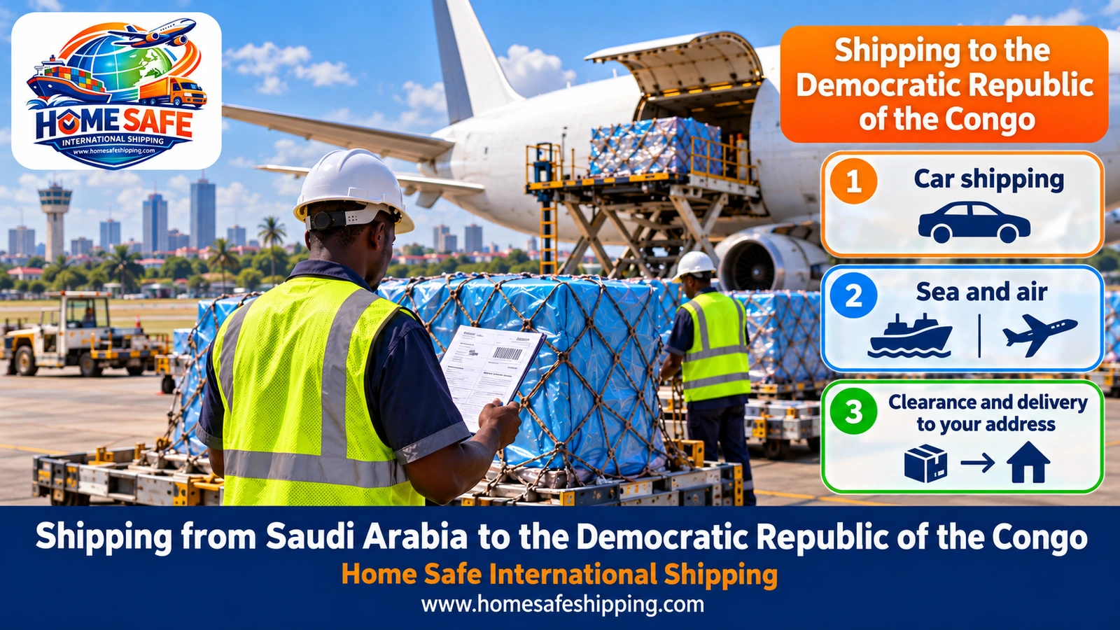 Shipping from Saudi Arabia to the Democratic Republic of the Congo