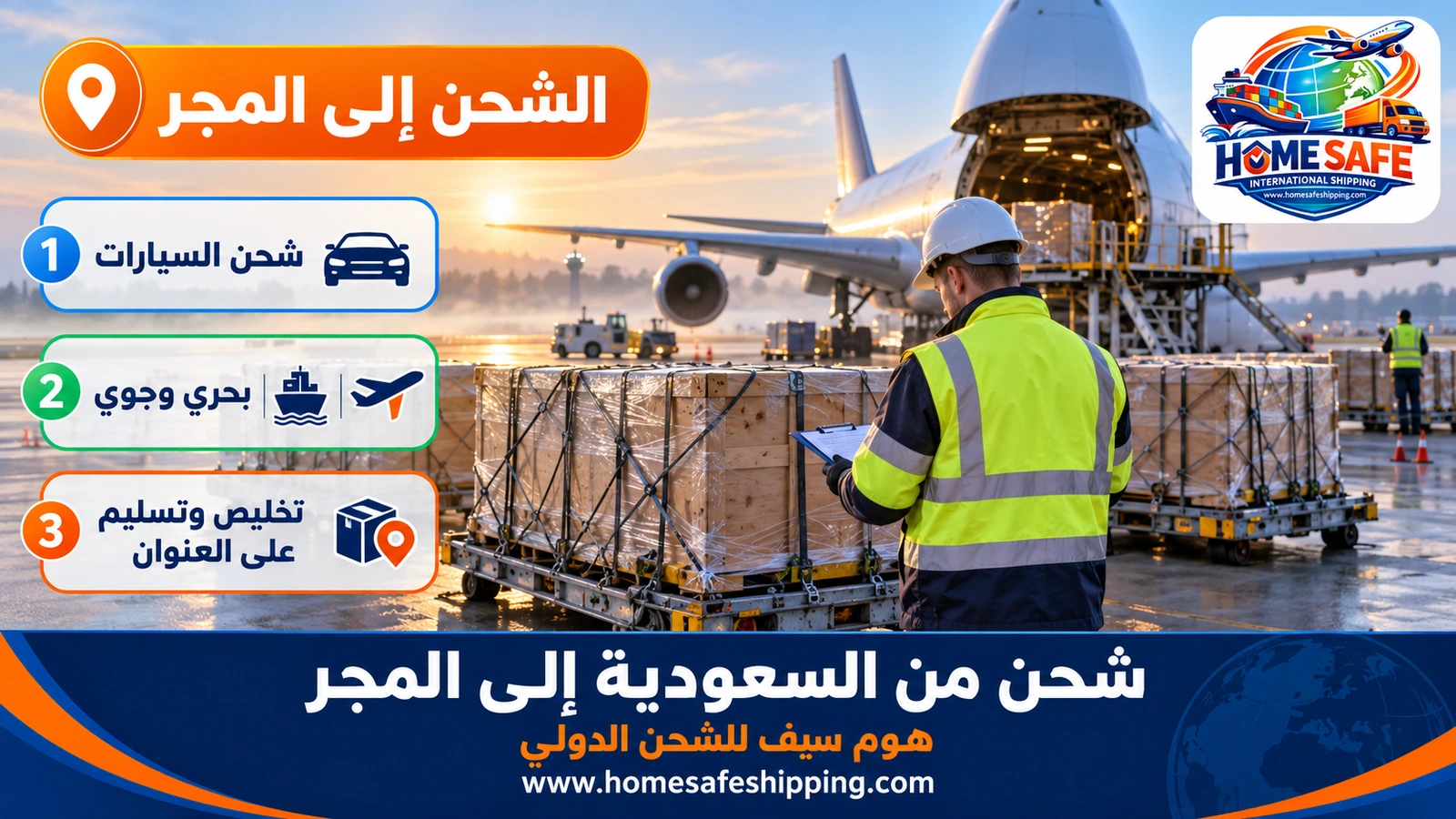 شحن من السعودية إلى المجر