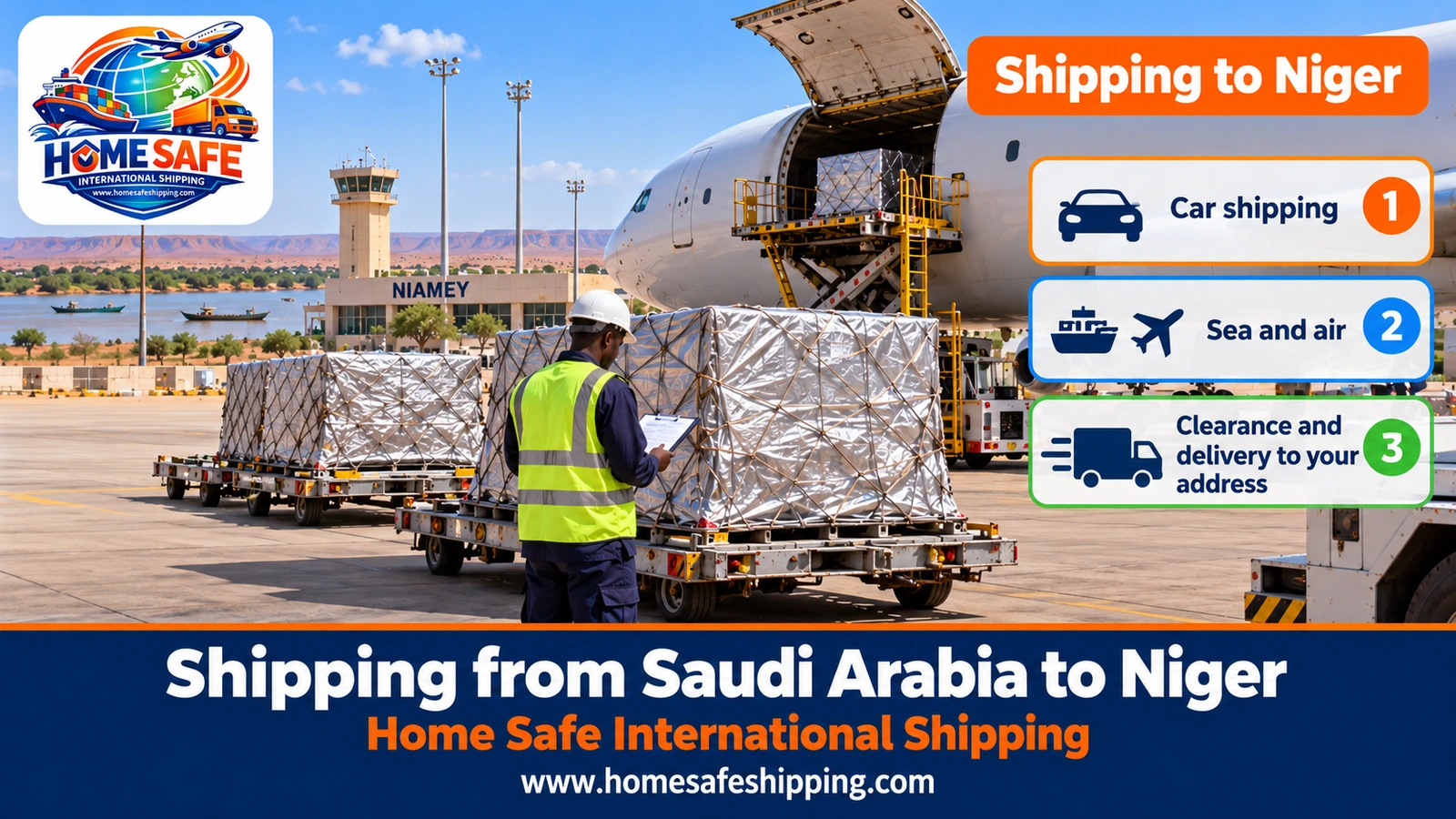 Shipping from Saudi Arabia to Niger
