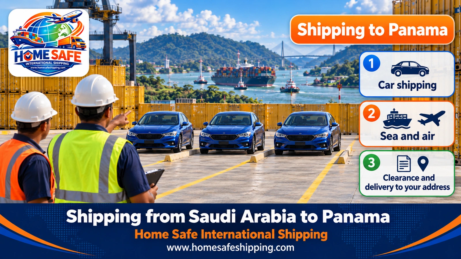 Shipping from Saudi Arabia to Panama
