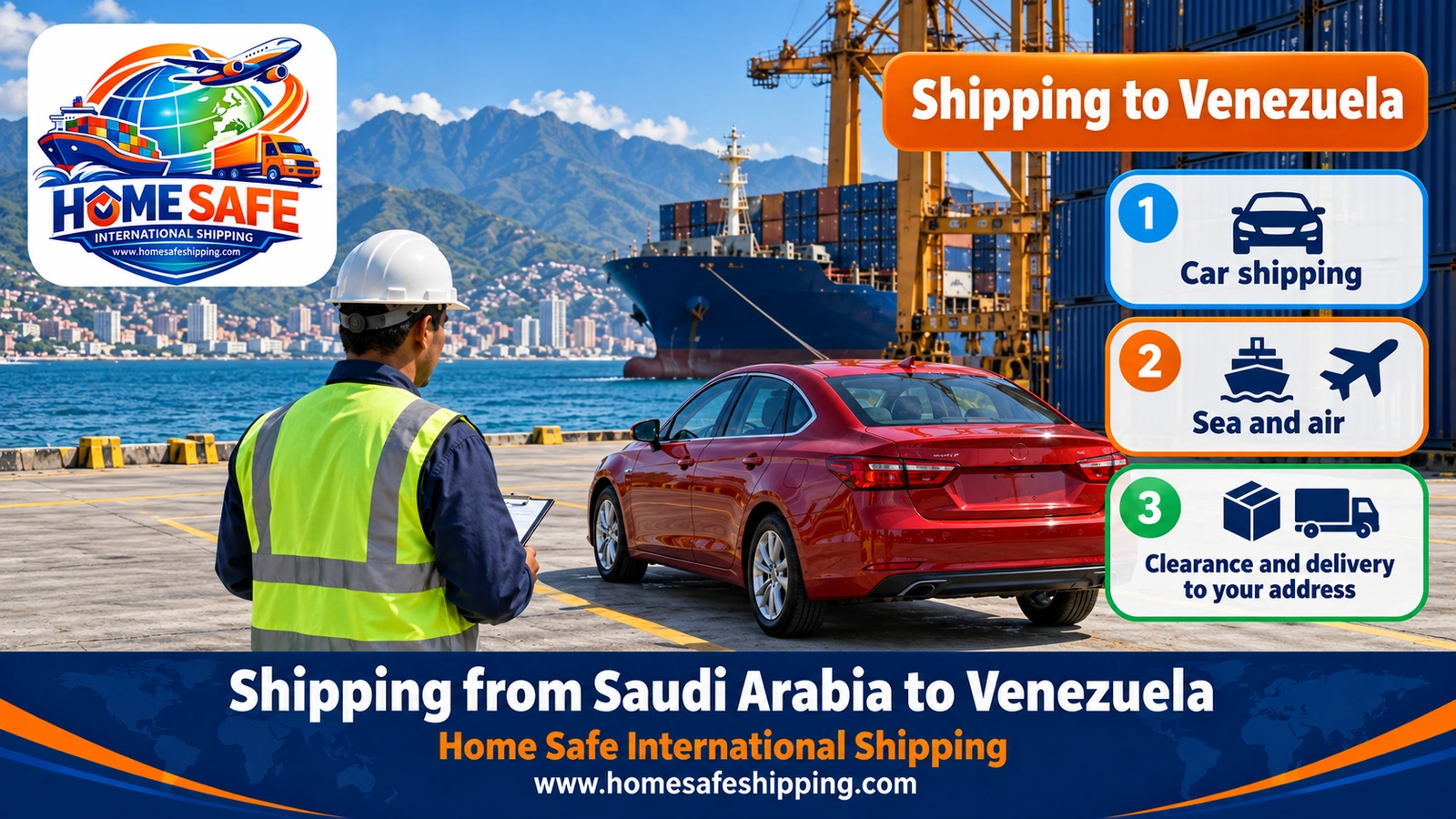 Shipping from Saudi Arabia to Venezuela