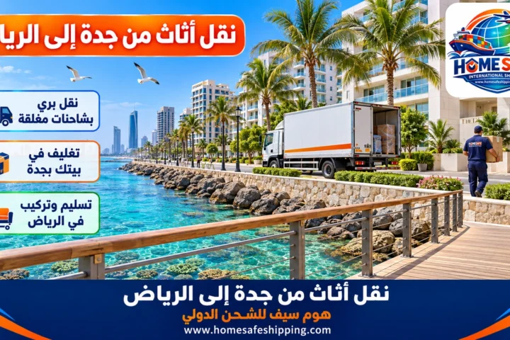 نقل أثاث من جدة إلى الرياض