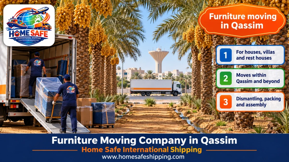 Furniture Moving Company in Qassim