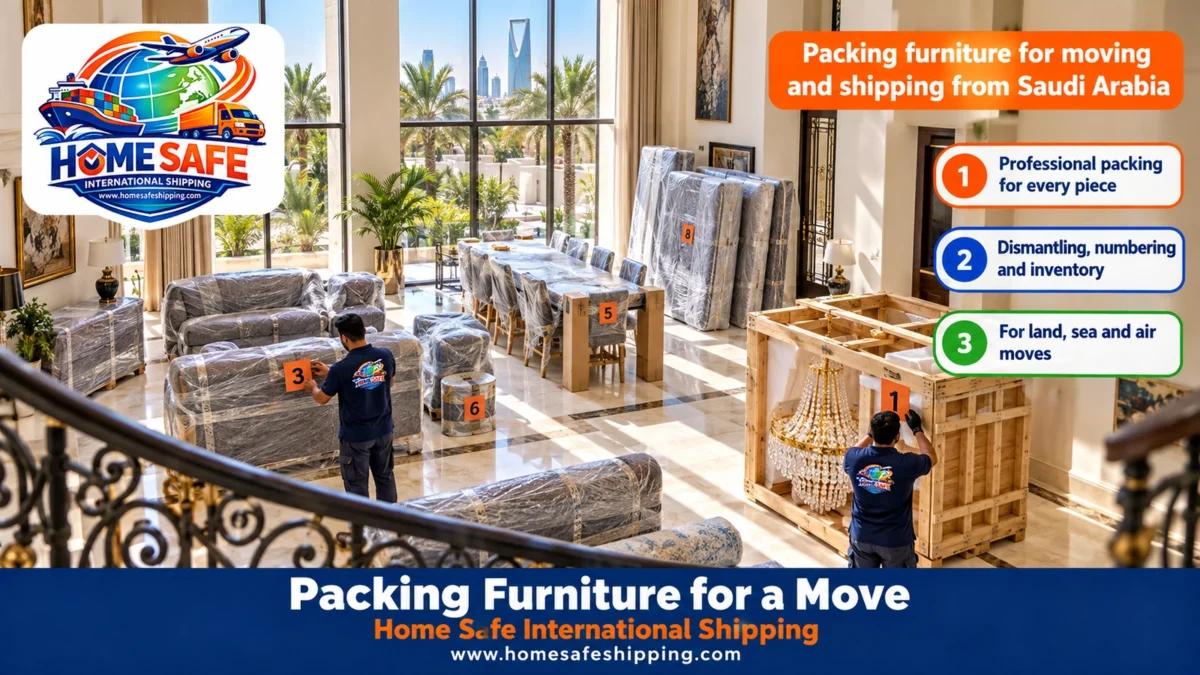 Packing Furniture for a Move
