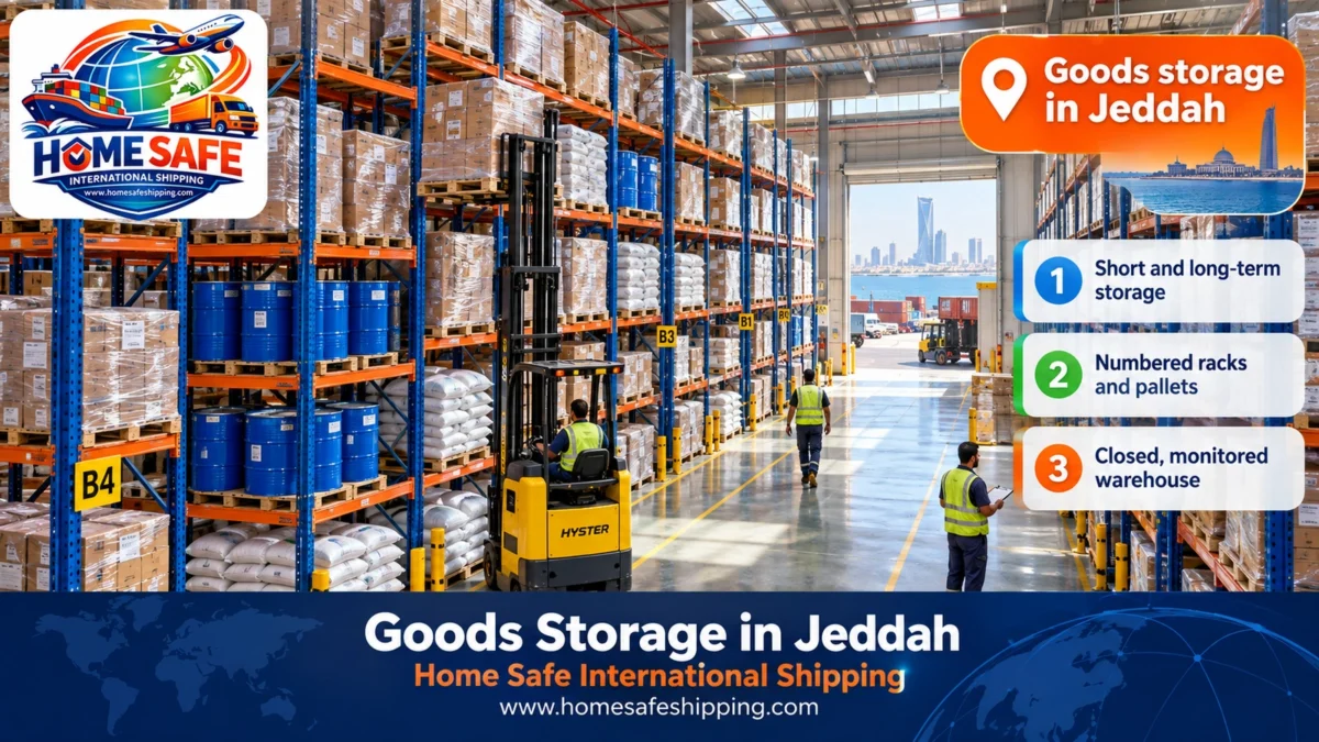 Goods Storage in Jeddah
