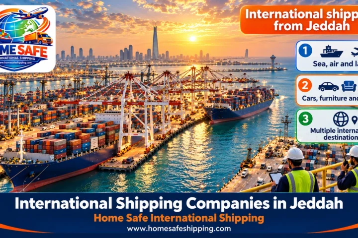 International shipping companies in Jeddah via Jeddah Islamic Port