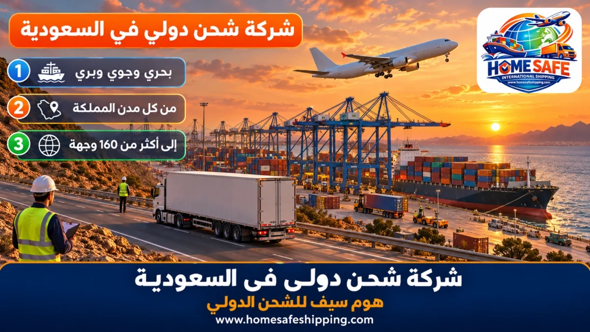 شركة شحن دولي في السعودية