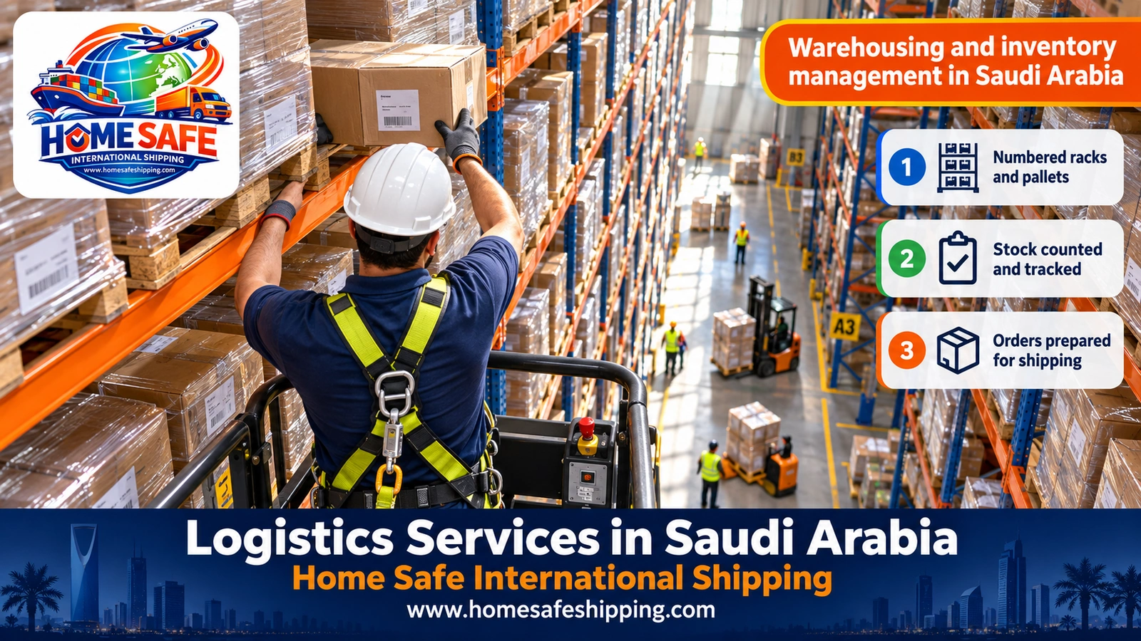 Warehousing and inventory management in Saudi Arabia