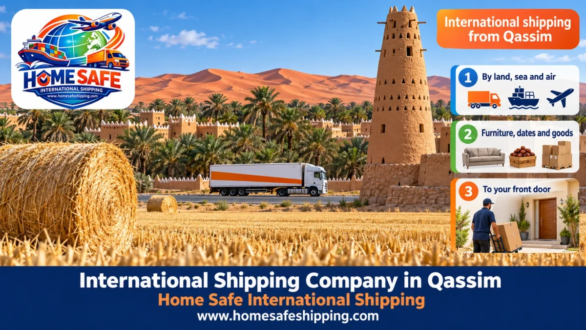 International Shipping Company in Qassim