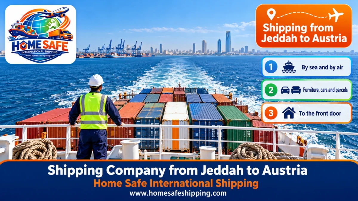 Shipping Company from Jeddah to Austria