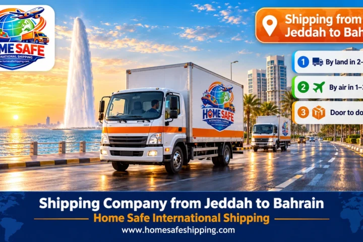 Shipping company from Jeddah to Bahrain
