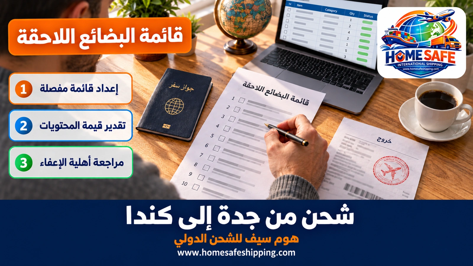 قائمة البضائع اللاحقة للمهاجرين إلى كندا