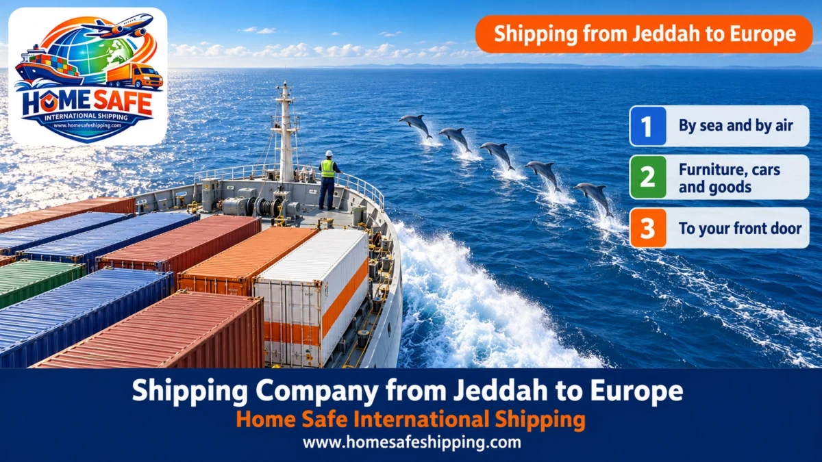 Shipping Company from Jeddah to Europe