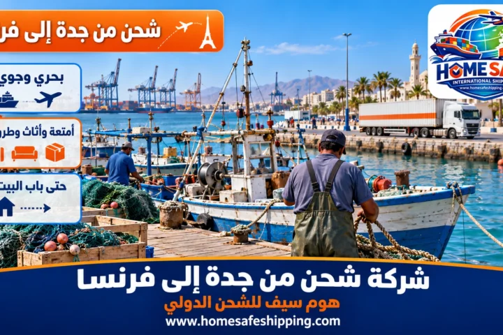شركة شحن من جدة إلى فرنسا