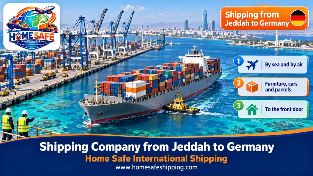 Shipping Company from Jeddah to Germany