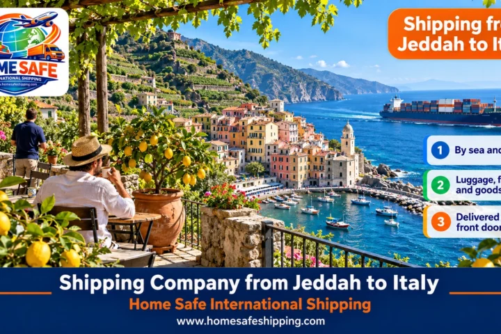Shipping Company from Jeddah to Italy