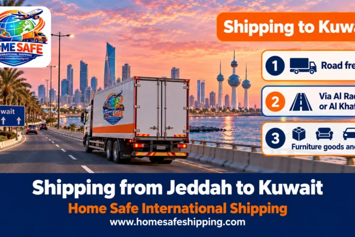 Shipping from Jeddah to Kuwait by land