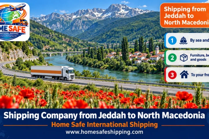 Shipping Company from Jeddah to North Macedonia