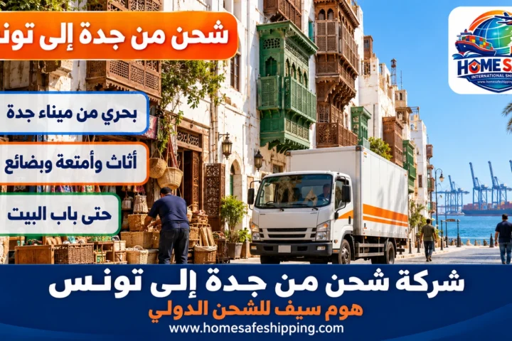 شركة شحن من جدة إلى تونس