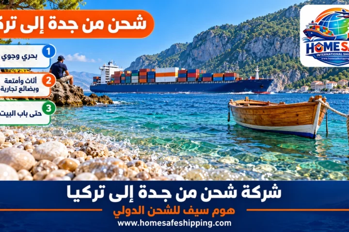 شركة شحن من جدة إلى تركيا