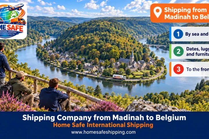 Shipping Company from Madinah to Belgium